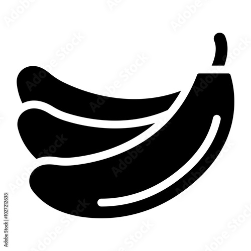 Banana Pudding Vector Design Icon Style