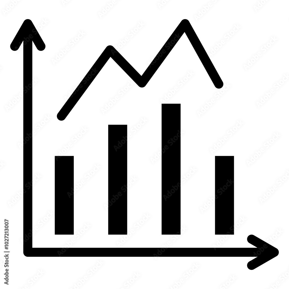 Bar Chart Vector Design Icon Style Bar Chart Vector Design Icon Style