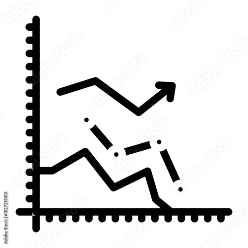 Market Speculation Vector Design Icon Style