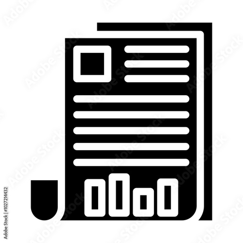 Market News Feed Vector Design Icon Style