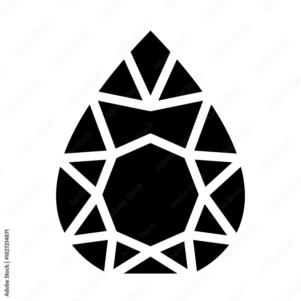 Sapphire Vector Design Icon Style Sapphire Vector Design Icon Style