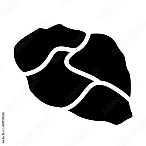 Zinc Ore Vector Design Icon Style