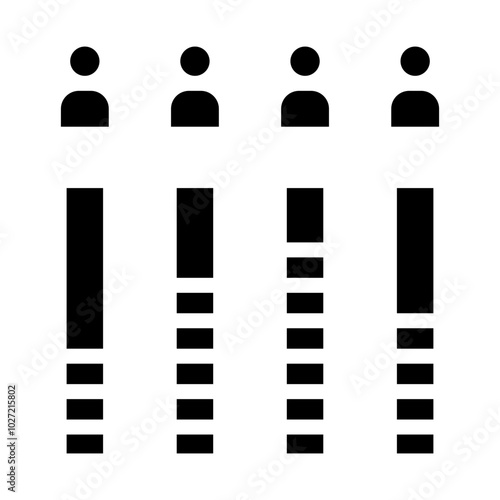 Exit Poll Vector Design Icon Style