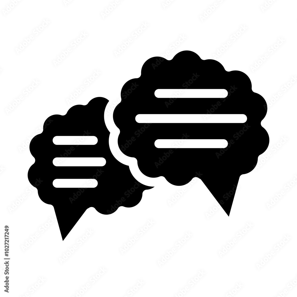 Speech Bubble Vector Design Icon Style Speech Bubble Vector Design Icon Style
