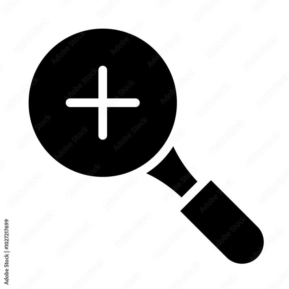 Zoom In Vector Design Icon Style