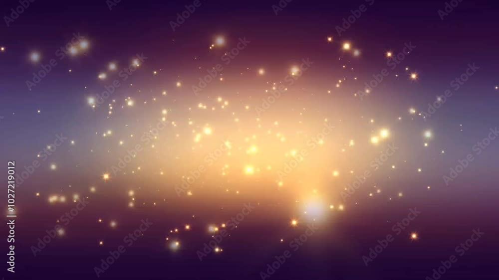 Sunset Ambient Stars Motion Loop Background Sunset Ambient Stars Motion Loop Background