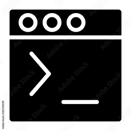 Commander Vector Design Icon Style
