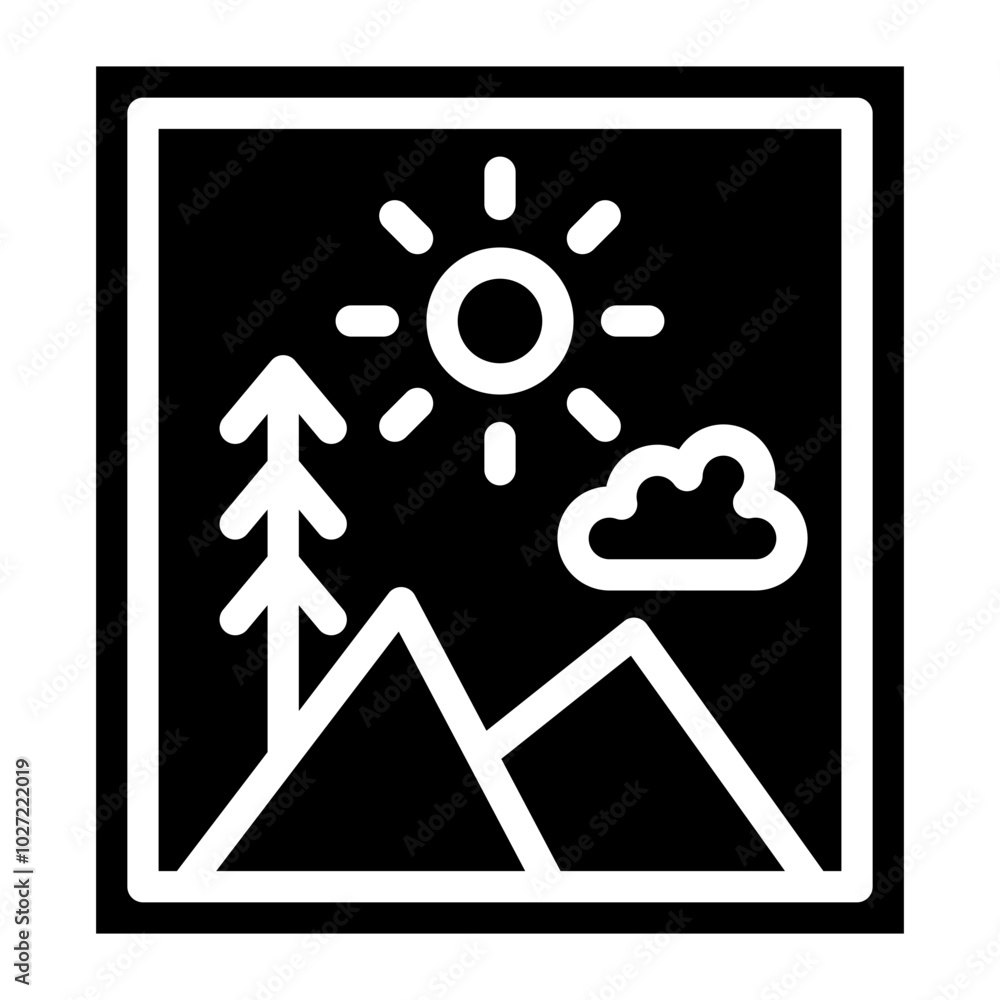 Paintings Vector Design Icon Style Paintings Vector Design Icon Style
