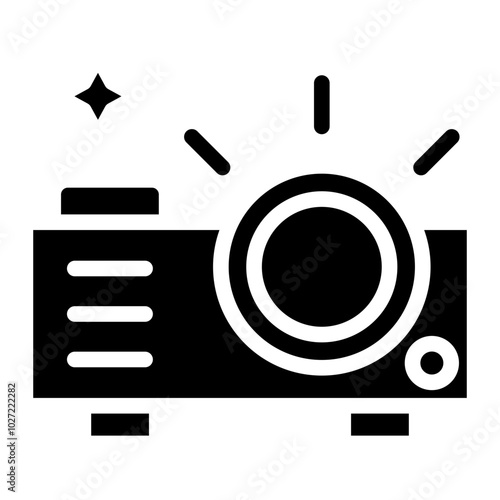 Projector Vector Design Icon Style