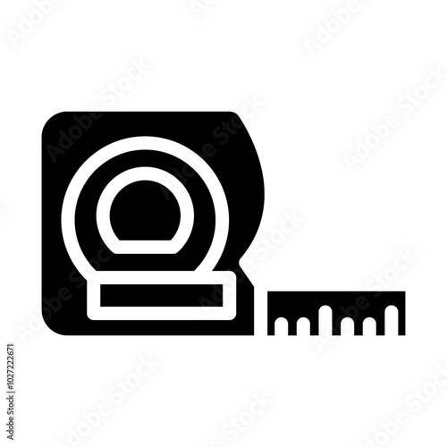 Tape Measure Vector Design Icon Style