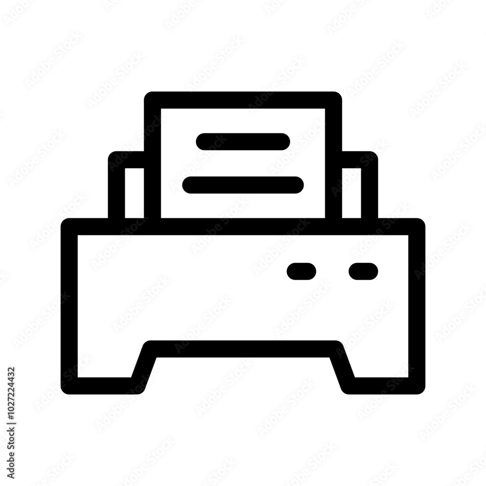 Printer Icon Vector Symbol Design Illustration Printer Icon Vector Symbol Design Illustration