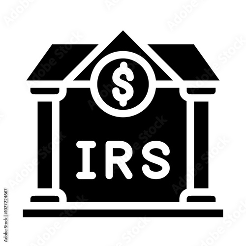 IRS Building Vector Design Icon Style