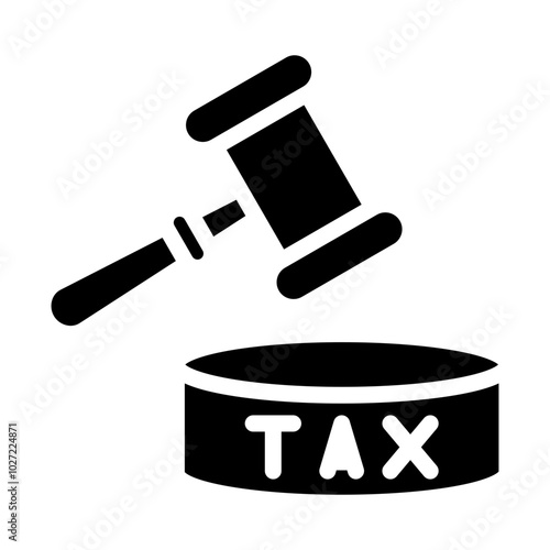 Tax Dispute Vector Design Icon Style