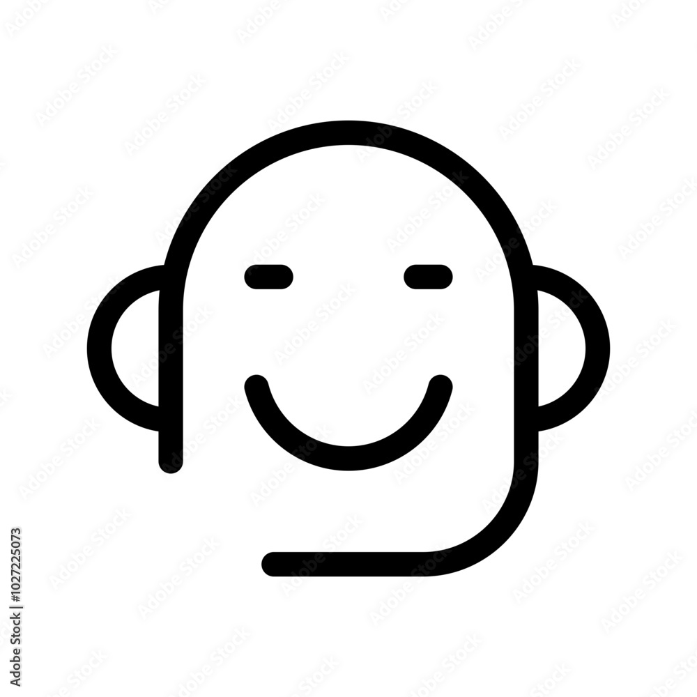 Customer Service Icon Vector Symbol Design Illustration Customer Service Icon Vector Symbol Design Illustration