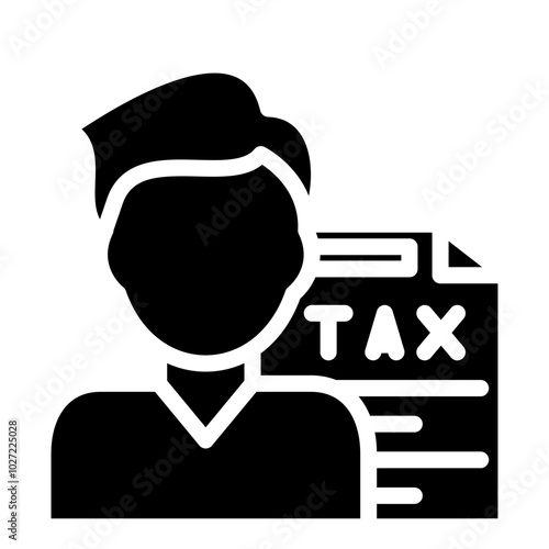 Tax Counseling Vector Design Icon Style