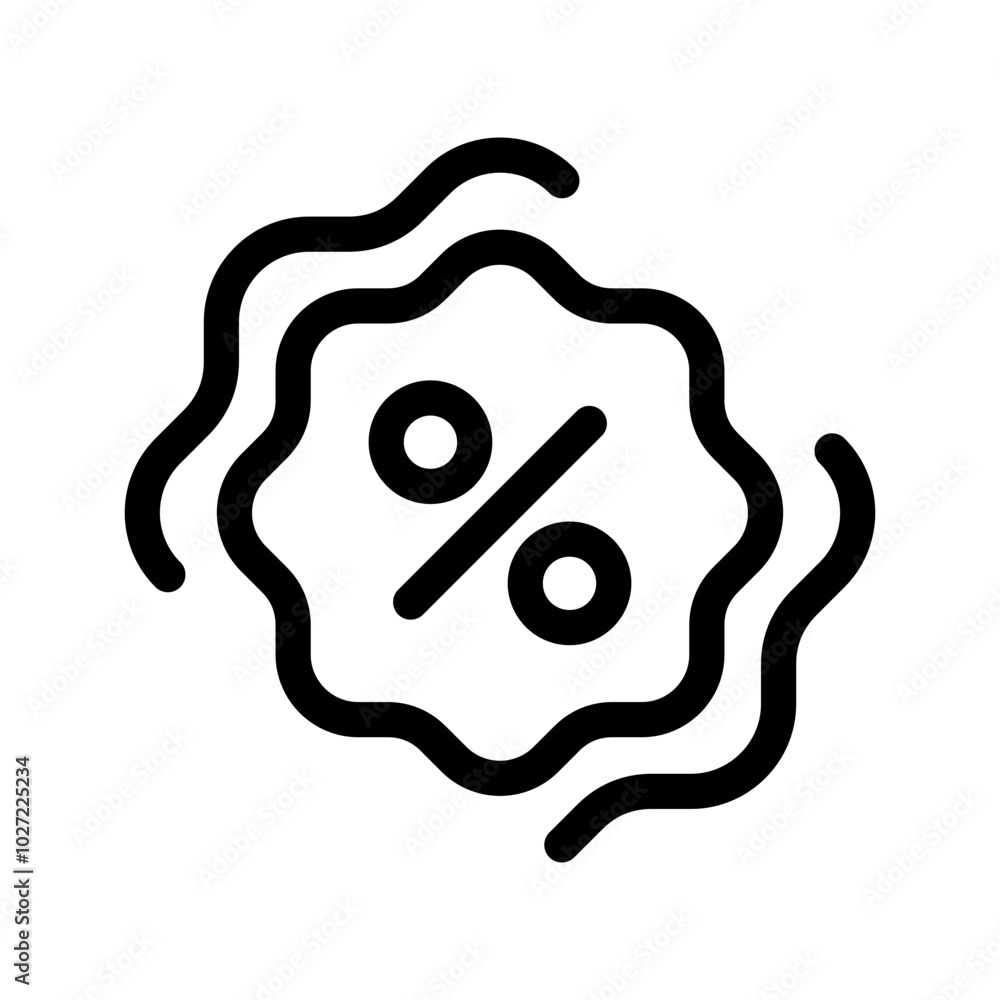 Discount Icon Vector Symbol Design Illustration Discount Icon Vector Symbol Design Illustration
