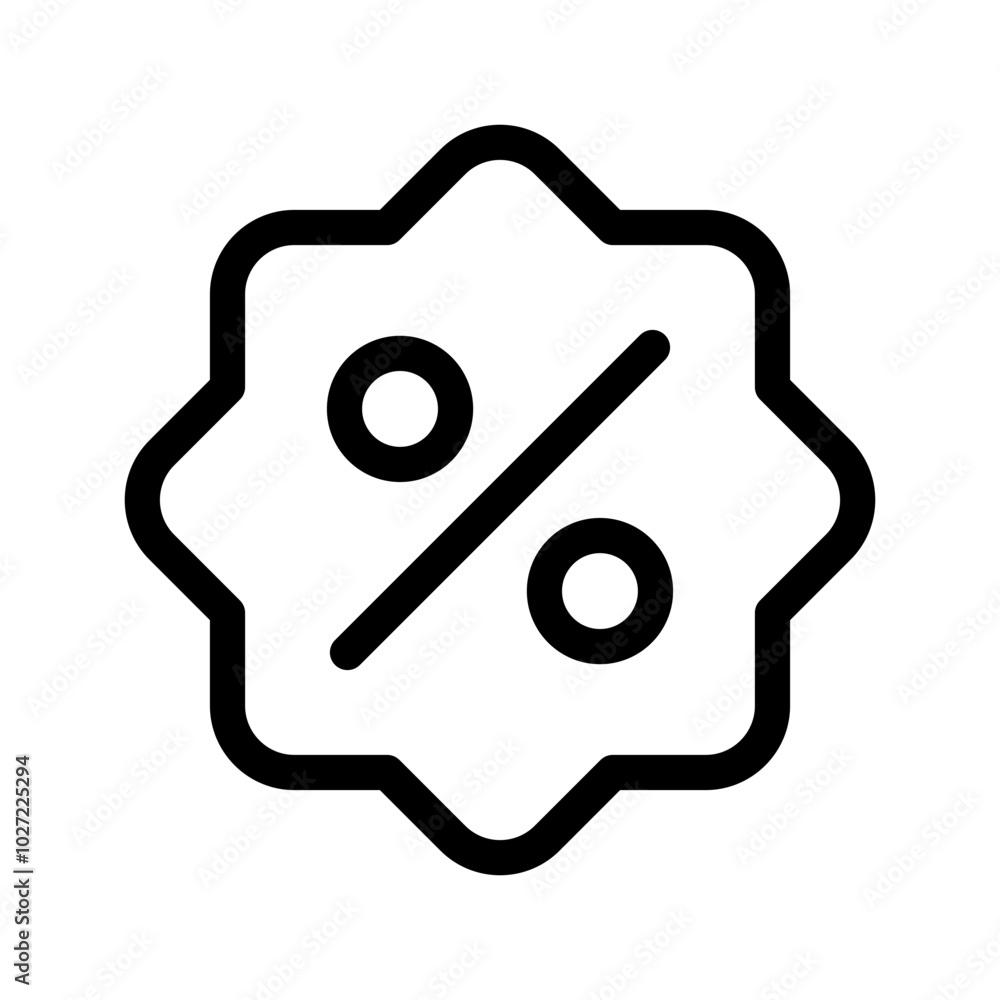 Discount Icon Vector Symbol Design Illustration Discount Icon Vector Symbol Design Illustration