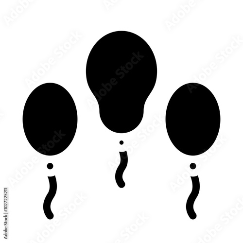 Balloon Vector Design Icon Style