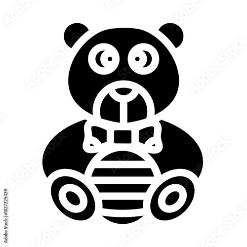 Teddy Bear Vector Design Icon Style