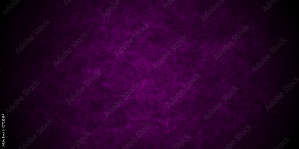 Fototapeta premium Black and dark purple background blackboard and purple light concrete background wall grunge cement texture.