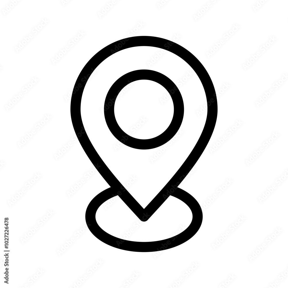 Pin Icon Vector Symbol Design Illustration Pin Icon Vector Symbol Design Illustration