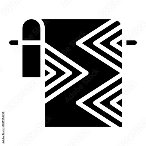 Towel Vector Design Icon Style