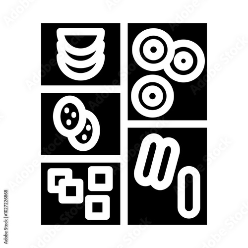 Meal Prep Vector Design Icon Style