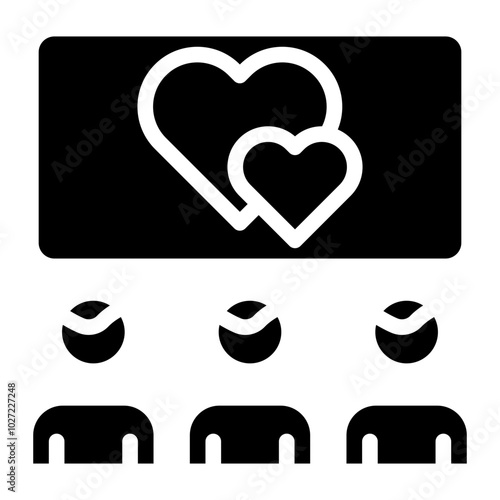 Movie Night Vector Design Icon Style