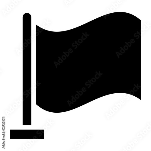 Nautical Flag Vector Design Icon Style