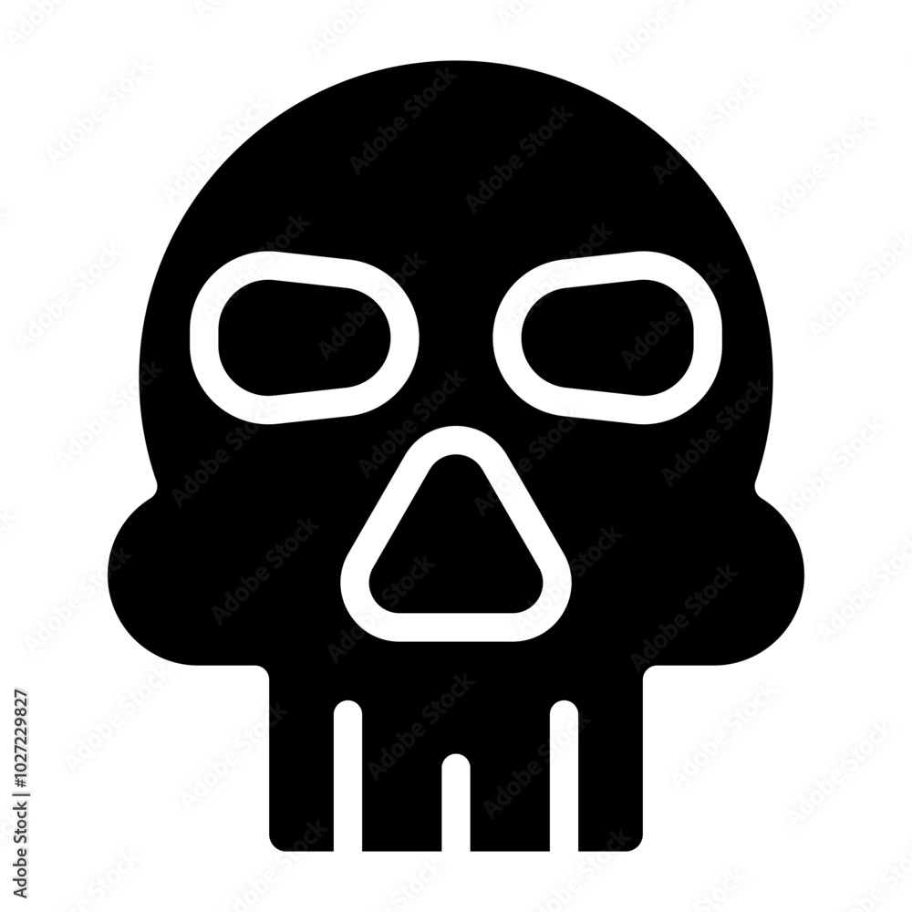 Skull Vector Design Icon Style Skull Vector Design Icon Style