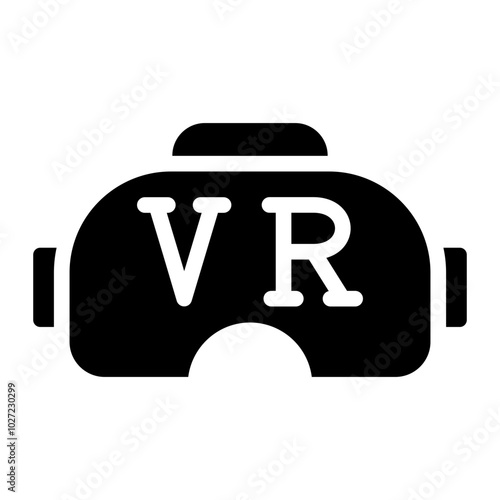 Virtual Reality Vector Design Icon Style