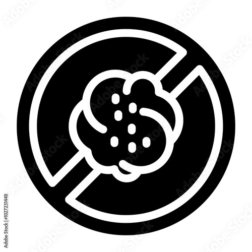Allergen Vector Design Icon Style