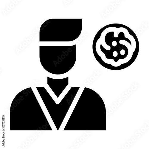 Allergy Specialist Vector Design Icon Style