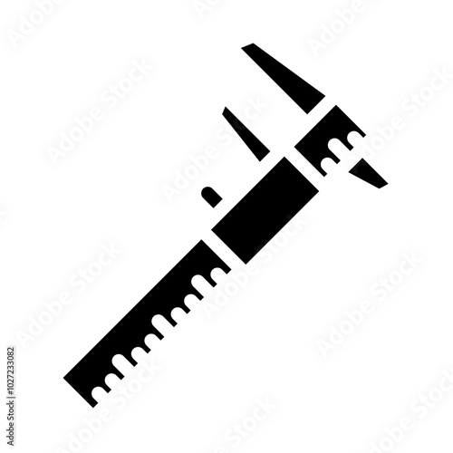 Calipers Vector Design Icon Style