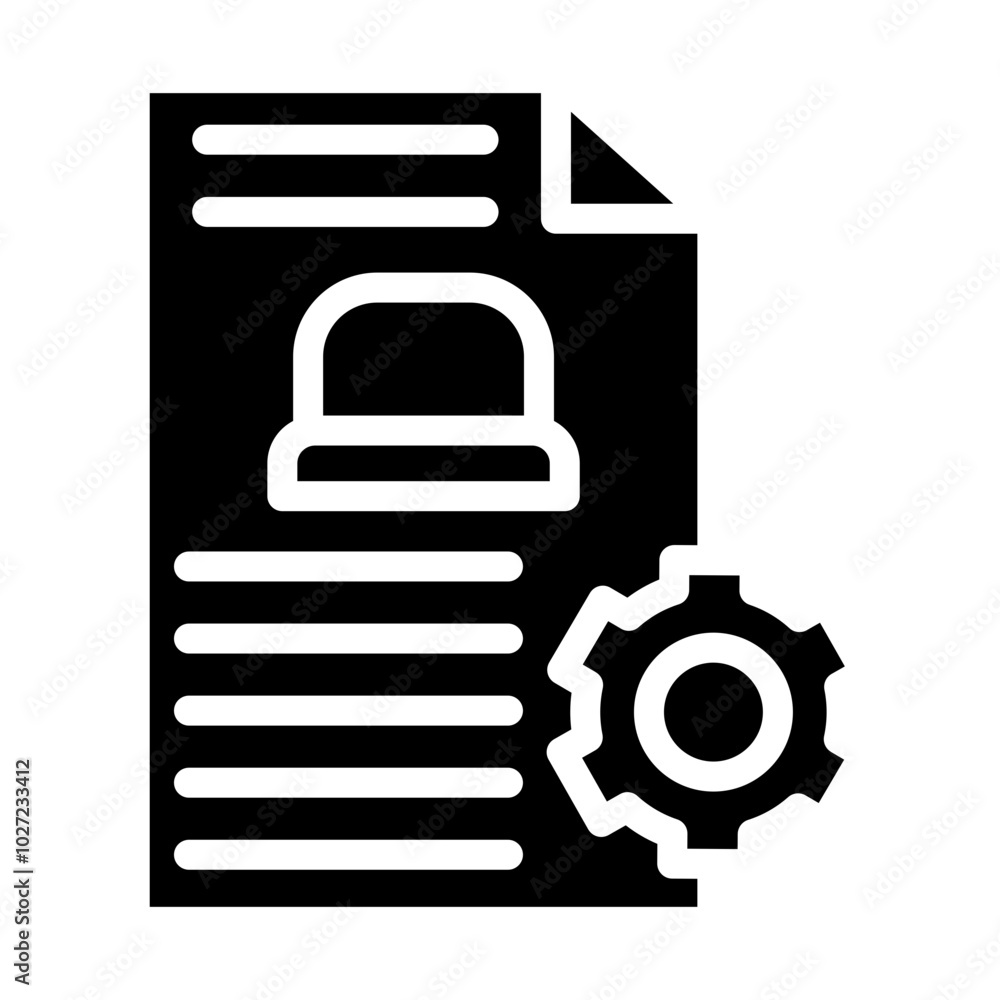 Technical Specifications Vector Design Icon Style Technical Specifications Vector Design Icon Style