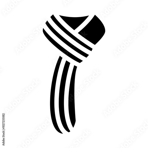 Scarf Vector Design Icon Style