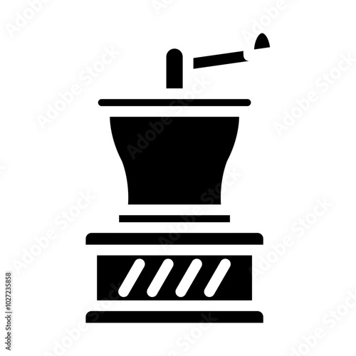 Coffee Grinder Vector Design Icon Style