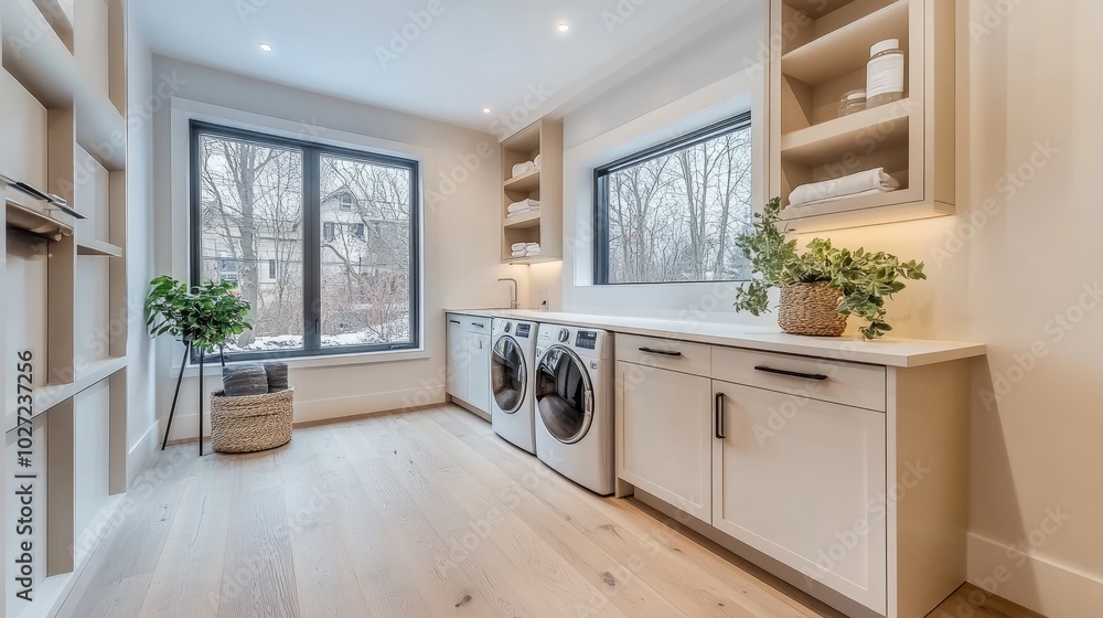 Bright and Modern Laundry Room Design Inspiration Bright and Modern Laundry Room Design Inspiration