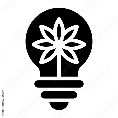 Indica Illumination Vector Design Icon Style