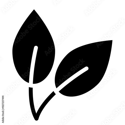 Leaf Launch Vector Design Icon Style