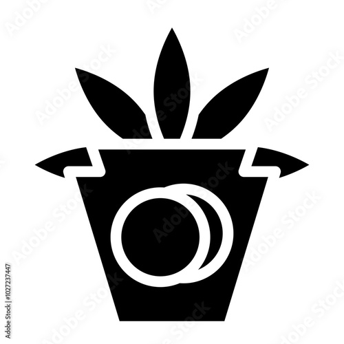 Kush Keystone Vector Design Icon Style