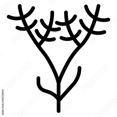 Dill Vector Design Icon Style