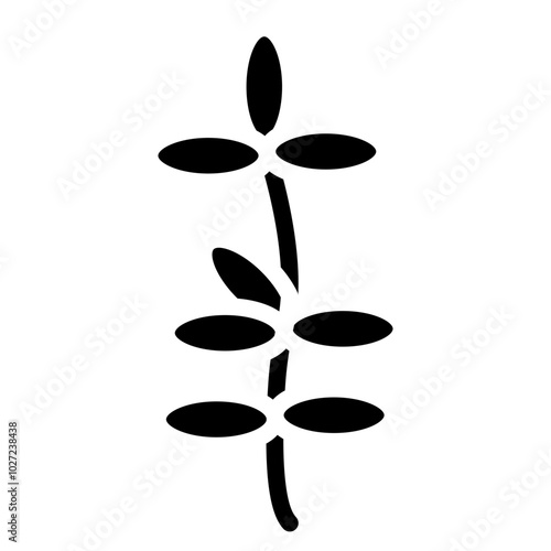 Thyme Vector Design Icon Style