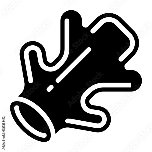 Ginger Vector Design Icon Style