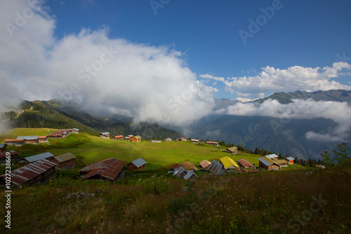 Kaçkar Mountains National Park, natural life and landscape photo