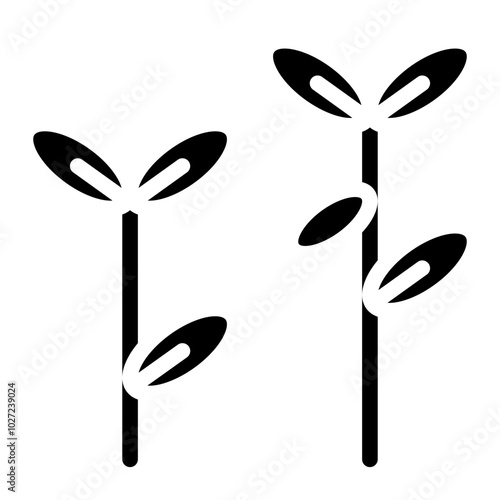 Cress Vector Design Icon Style