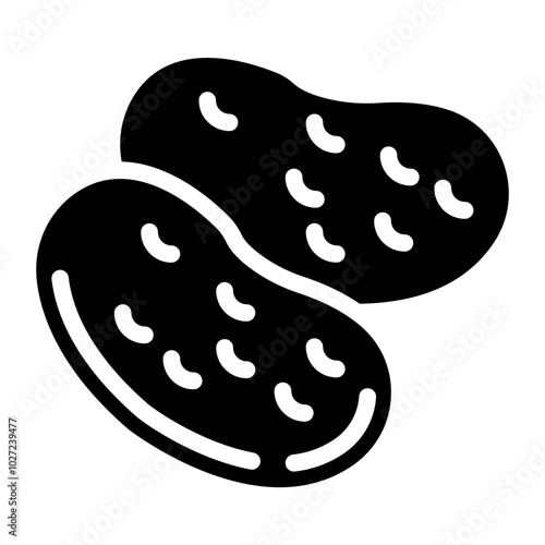 Potato Vector Design Icon Style