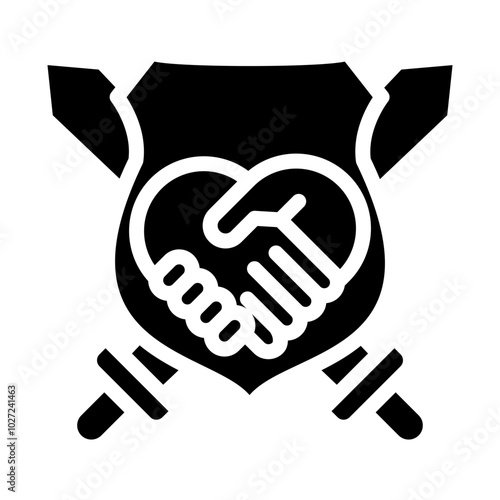Respect Guardian Vector Design Icon Style