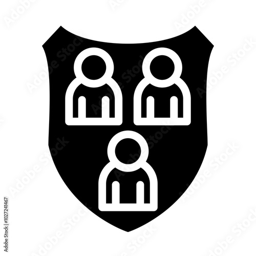 Unity Crest Vector Design Icon Style