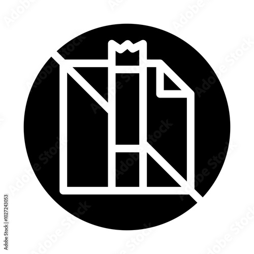 Nicotine Detox Vector Design Icon Style
